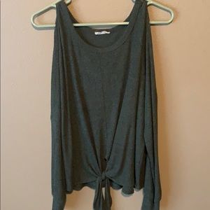 Knitted open sleeve top‼️